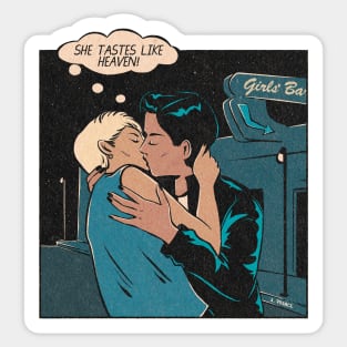 She Tastes Like Heaven Sticker